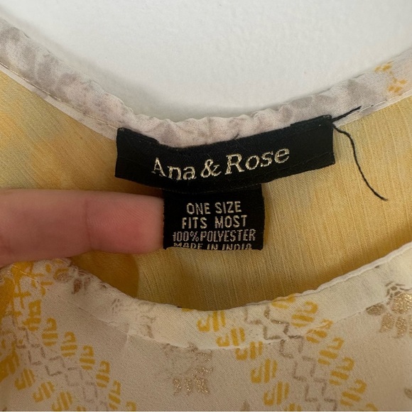 Ana & Rose Dress One Size Fits Most Beachy Boho Maximalist Patchwork Hippie - Picture 6 of 8